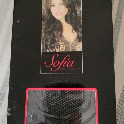 Sofia Vergara backseam fishnet tihgts - black, size Small